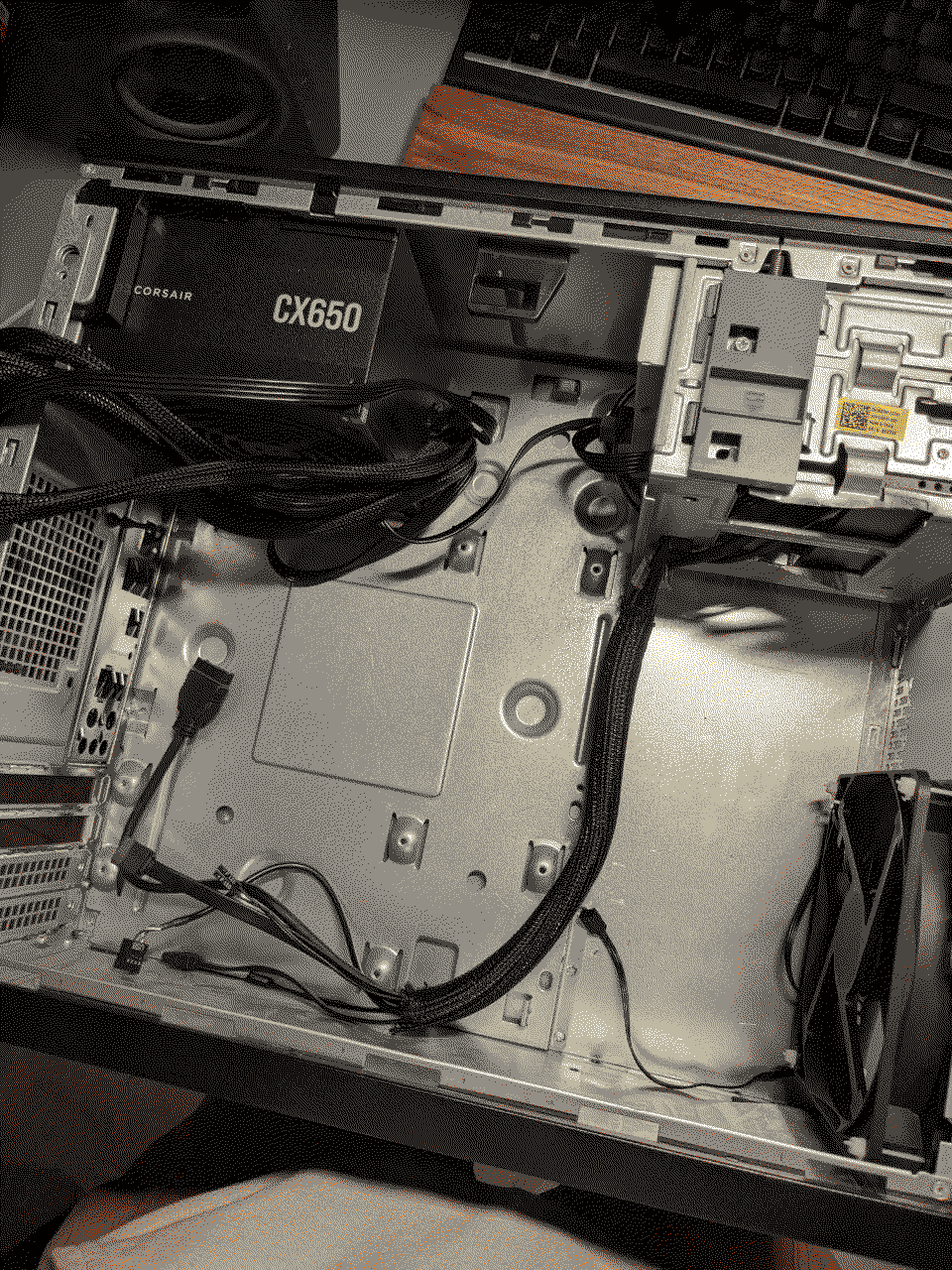 picture of inside of pc